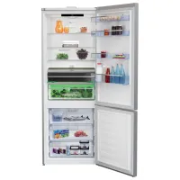 Frigider Beko RCNE560E40ZLXPHUN cu congelator jos 508 l / 192 cm / Inox photo 4