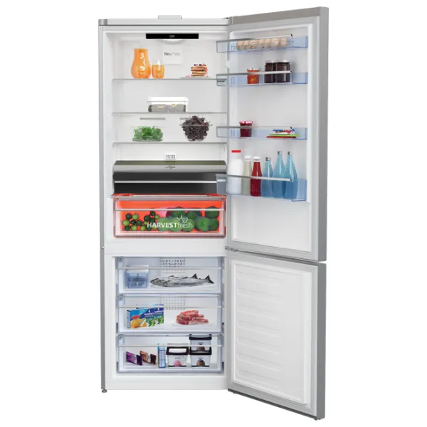 Холодильник Beko RCNE560E40ZLXPHUN с нижней морозильной камерой 508 л / 192 cm / Нержавеющая сталь photo 5