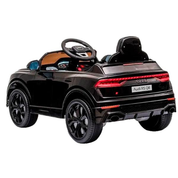 Mașină electrică Audi RS Q8 Chipolino ELKAUQ8223B 3.5 km/ h/ 30 kg/ 3+/ Black photo 3 Mașină electrică Audi RS Q8 Chipolino ELKAUQ8223B 3.5 km/ h/ 30 kg/ 3+/ Black photo 3