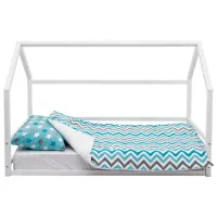 Детская кровать Belmarco Montessori Svogen 70 x 160 см/ Массив/ Белый photo 3