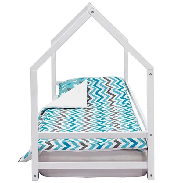 Детская кровать Belmarco Montessori Svogen 70 x 160 см/ Массив/ Белый photo 4
