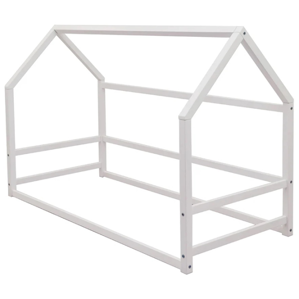 Детская кровать Belmarco Montessori Svogen 70 x 160 см/ Массив/ Белый photo 5