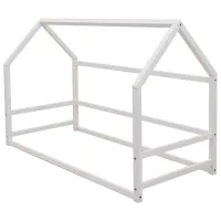 Детская кровать Belmarco Montessori Svogen 70 x 160 см/ Массив/ Белый photo 5