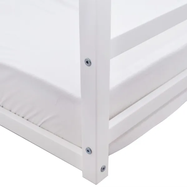 Детская кровать Belmarco Montessori Svogen 70 x 160 см/ Массив/ Белый photo 7