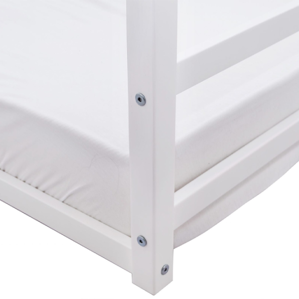 Детская кровать Belmarco Montessori Svogen 70 x 160 см/ Массив/ Белый photo 7