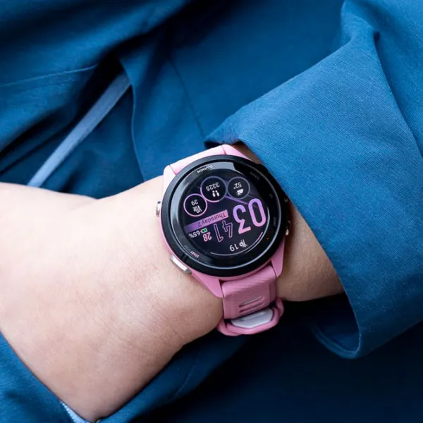 Умные часы Garmin Forerunner 265S 1.1"/ 010-02810-15/ Light pink Розовый photo 9