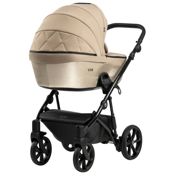 Детская коляска Tutis Viva 4 Luxury 2 in 1 061/ Бежевый photo 2