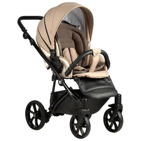 Детская коляска Tutis Viva 4 Luxury 2 in 1 061/ Бежевый photo 4