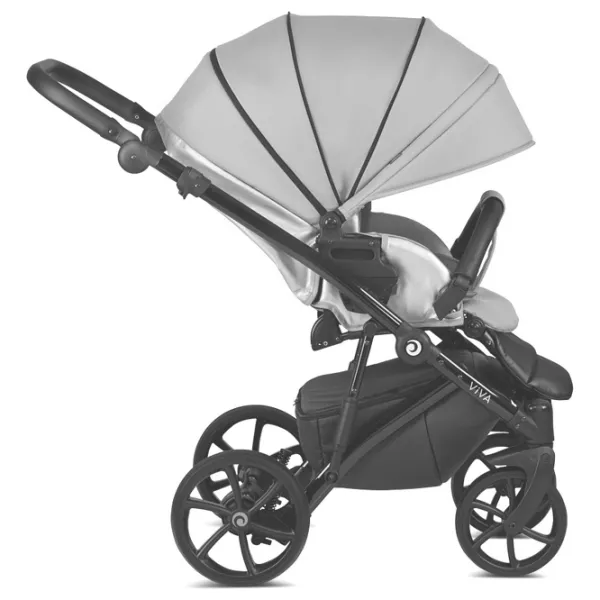 Детская коляска Tutis Viva 4 Luxury 2 in 1 061/ Бежевый photo 7