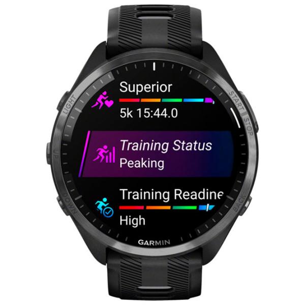 Ceas inteligent Garmin Forerunner 965 1.4"/ 010-02809-10/ Powder Gray Black photo 2