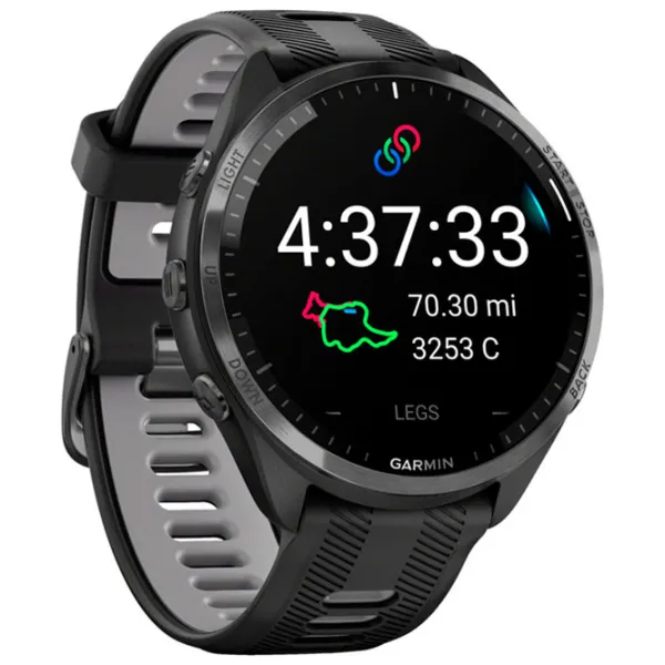 Ceas inteligent Garmin Forerunner 965 1.4"/ 010-02809-10/ Powder Gray Black photo 5