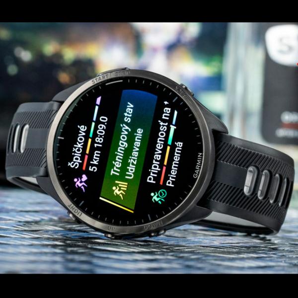 Ceas inteligent Garmin Forerunner 965 1.4"/ 010-02809-10/ Powder Gray Black photo 9