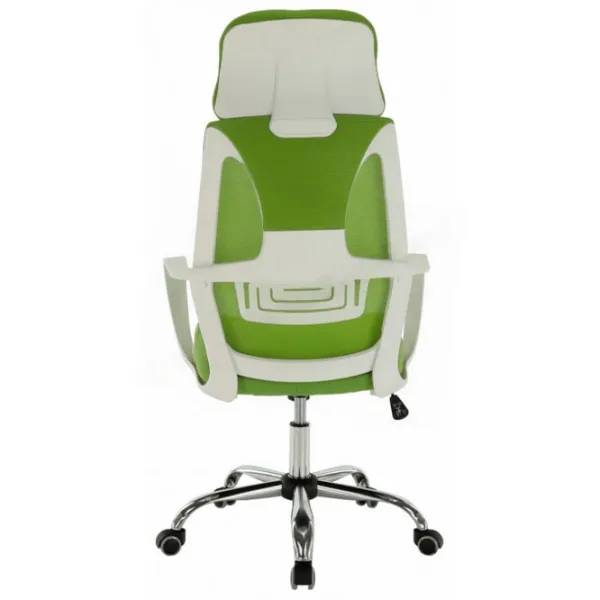 Fotoliu de birou Mobhaus Taxis Stofă/ Green White photo 2