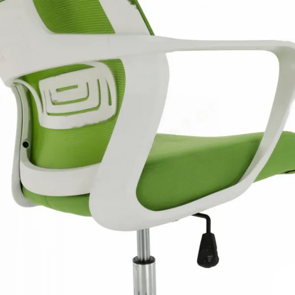 Fotoliu de birou Mobhaus Taxis Stofă/ Green White photo 3