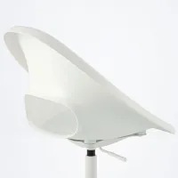 Fotoliu de birou Ikea Loberget Polipropilenă/ White photo 2