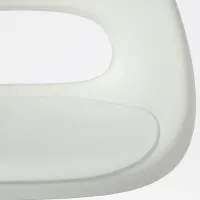 Fotoliu de birou Ikea Loberget Polipropilenă/ White photo 3
