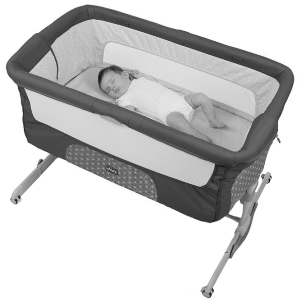 Pat pentru copii Chicco Next 2 Me Dream (5402164) 0 luni - 6 luni/ Gray photo 5