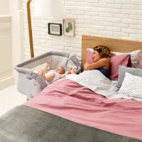 Детская кровать Chicco Next 2 Me Dream (5402164) 0 месяцев - 6 месяцев/ Серый photo 6