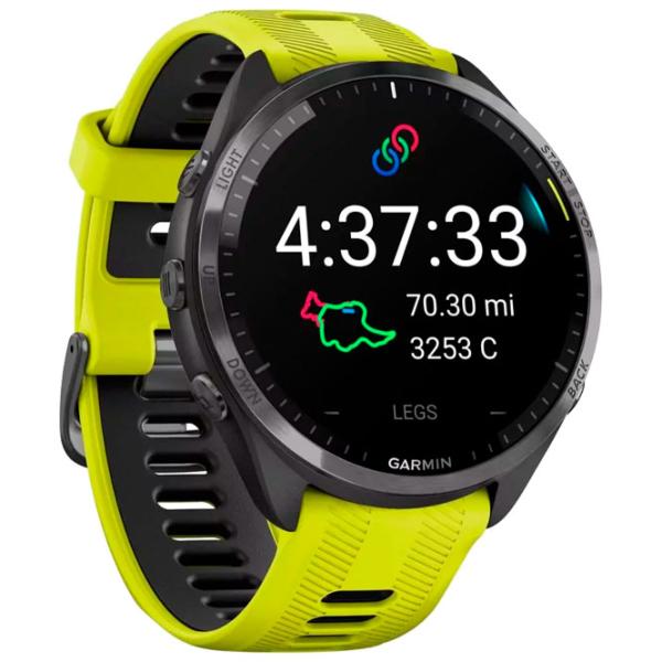 Ceas inteligent Garmin Forerunner 965 1.4"/ 010-02809-12/ Amp Yellow Black photo 5