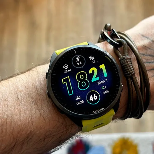 Ceas inteligent Garmin Forerunner 965 1.4"/ 010-02809-12/ Amp Yellow Black photo 7