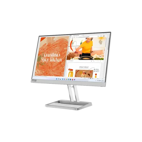 Monitor Lenovo L22i-40 21.5" Full HD 75 Hz/ 4 ms/ Silver photo 2