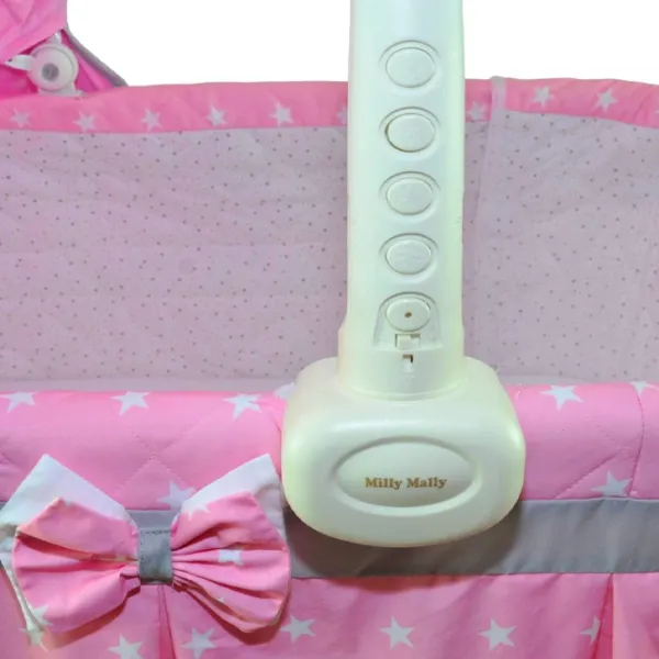 Pat pentru copii Milly Mally Sweet Melody (5345369) 0 luni - 6 luni/ Pink photo 2