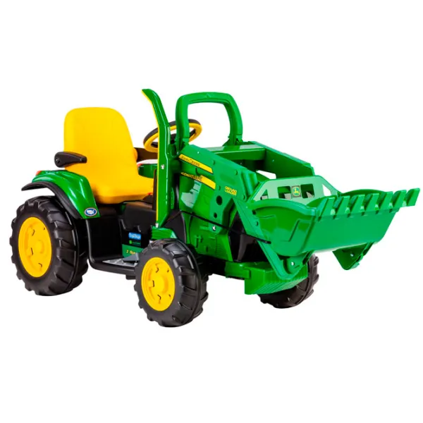 Электрический трактор JD Ground Loader Peg Perego IGOR0068/ 1 12 км/ ч/ 40 кг/ 3+/ Зелёный photo 2
