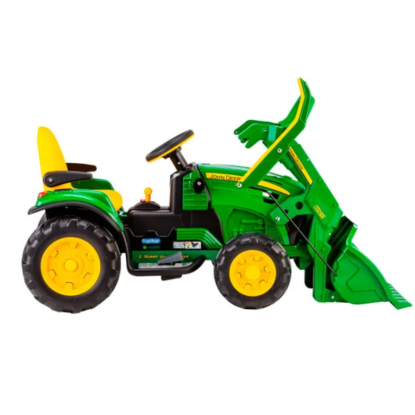 Электрический трактор JD Ground Loader Peg Perego IGOR0068/ 1 12 км/ ч/ 40 кг/ 3+/ Зелёный photo 3