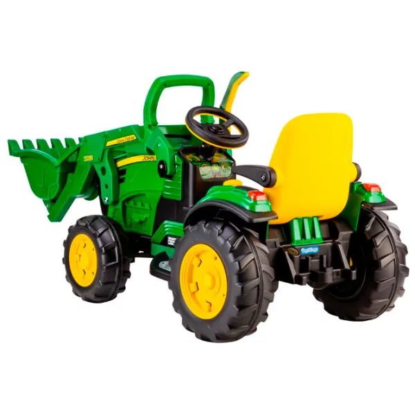 Электрический трактор JD Ground Loader Peg Perego IGOR0068/ 1 12 км/ ч/ 40 кг/ 3+/ Зелёный photo 5