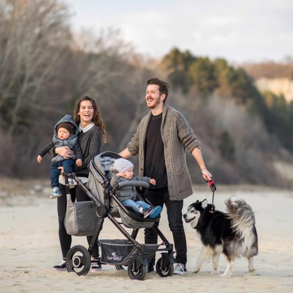 Cărucior pentru copil Lorelli Alexa Set 10021292186/ Black photo 8