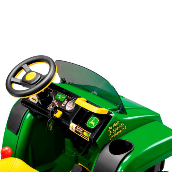 Электрический трактор JD Gator HPX Peg Perego OD0060 3.5 км/ ч/ 60 кг/ 3+/ Зелёный photo 4