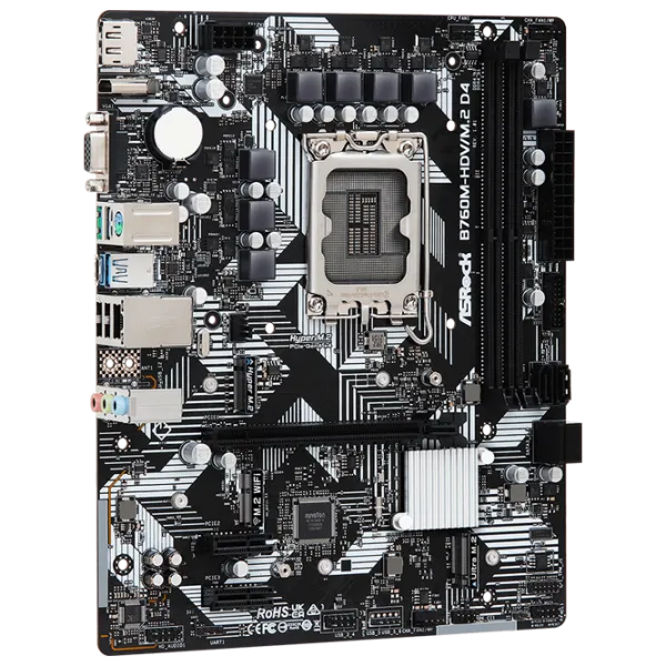 Материнская плата ASRock B760M-HDV/ M.2 mATX/ Intel B760 photo 2