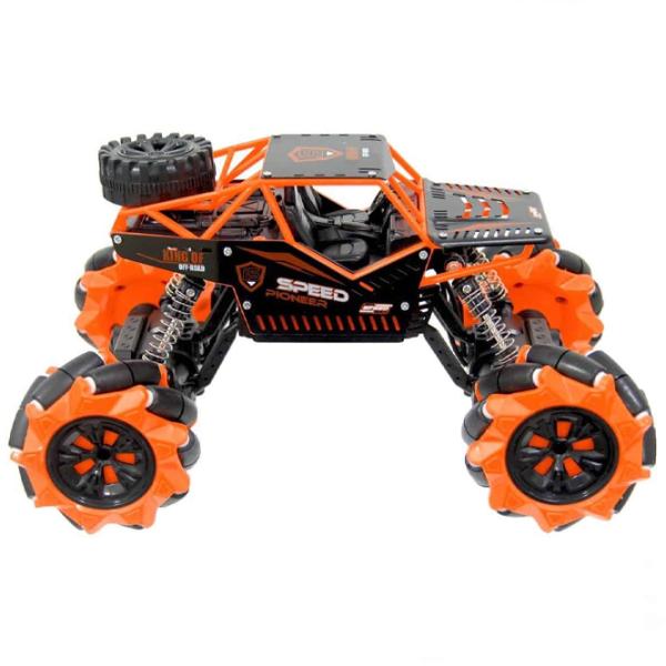 Mașină RC Speed Pioneer Alloy Climbing Car-LH-C015 20 km/ h/ 2.4 GHz/ Black Orange photo 2