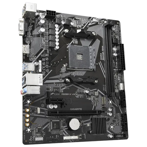 Материнская плата Gigabyte A520M K V2 mATX/ AMD A520 photo 2