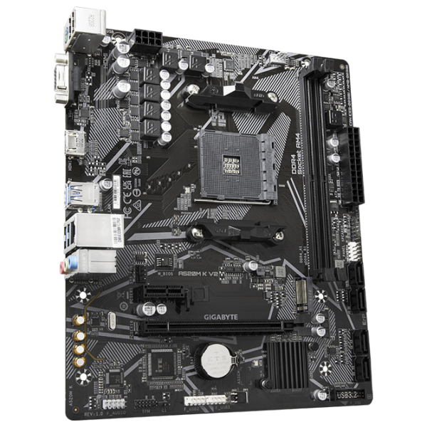 Материнская плата Gigabyte A520M K V2 mATX/ AMD A520 photo 2