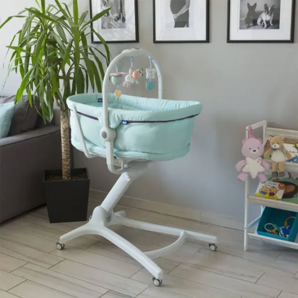 Детская кровать Chicco Baby Hug (5402381) 0 месяцев - 3 года/ Синий photo 7 Детская кровать Chicco Baby Hug (5402381) 0 месяцев - 3 года/ Синий photo 7