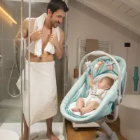 Детская кровать Chicco Baby Hug (5402381) 0 месяцев - 3 года/ Синий photo 9