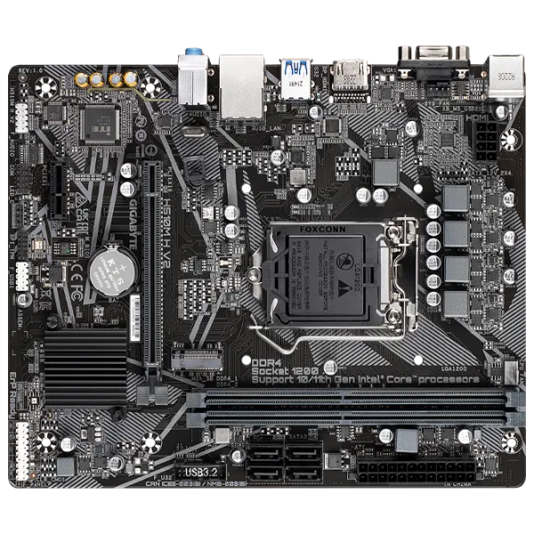 Placă de bază Gigabyte H510M H V2 mATX/ Intel H510 photo 3