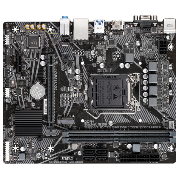 Placă de bază Gigabyte H510M H V2 mATX/ Intel H510 photo 3