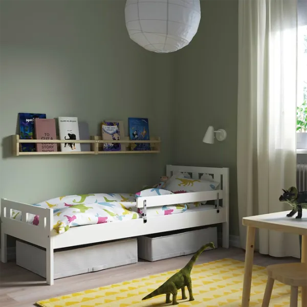 Детская кровать Ikea Kritter 70 x 160 см/ МДФ/ Белый photo 3