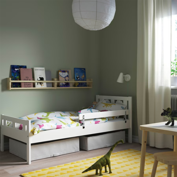 Детская кровать Ikea Kritter 70 x 160 см/ МДФ/ Белый photo 3