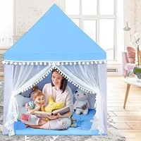 Cort pentru copii Costway HW67015BL - / Blue photo 4