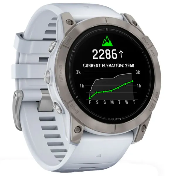 Умные часы Garmin Epix Pro (Gen 2) 1.4"/ 010-02804-11/ Whitestone Титан photo 6