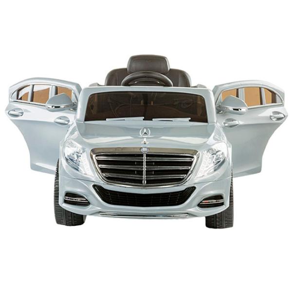 Mașină electrică Mercedes-Benz S CLASS Chipolino ELKMBS174SI 5 km/ h/ 30 kg/ 3+/ Gray photo 3