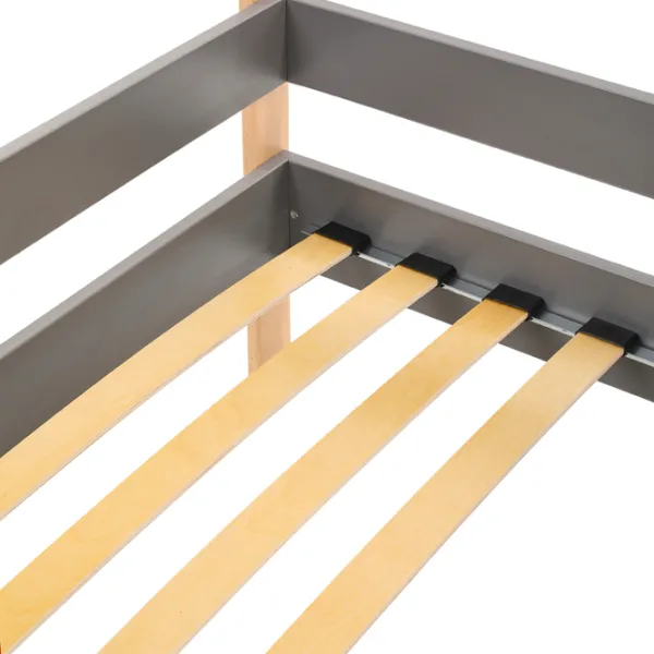 Детская кровать BellaLuni Domek 80 x 160 см/ Массив/ Бежевый photo 4