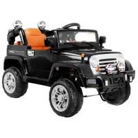 Mașină electrică Jeep JJ245 Ramiz PA.JJ245.CZ 30 kg/ 3+/ Black photo 2