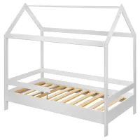 Детская кровать ASM Tymmi Hause WW BTH 80 x 160 см/ Массив/ Белый photo 2