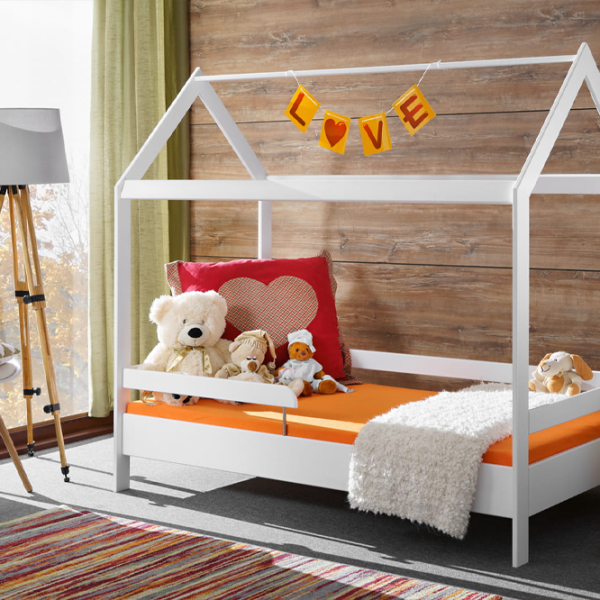 Детская кровать ASM Tymmi Hause WW BTH 80 x 160 см/ Массив/ Белый photo 3