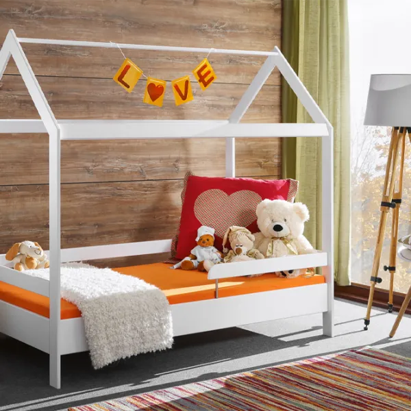 Детская кровать ASM Tymmi Hause WW BTH 80 x 160 см/ Массив/ Белый photo 4
