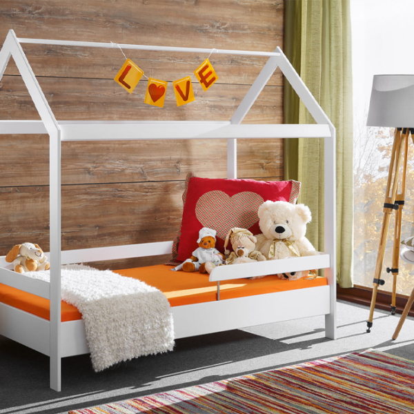 Детская кровать ASM Tymmi Hause WW BTH 80 x 160 см/ Массив/ Белый photo 4